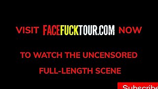 Big Tits Latina Face Fucked Rough By BWC