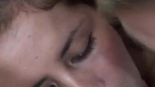 Two Horny Girls Blow and Fuck One Lucky Guy