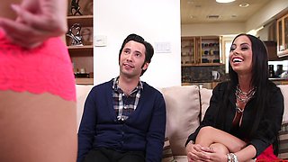 Brandy Aniston, Marina Angel, and Tommy Pistol in hot threesome action