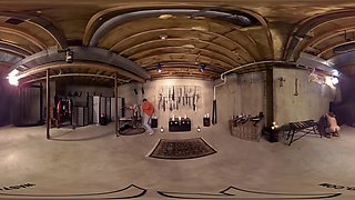 Pegging In Goddess Stara's Bdsm Dungeon - Femdom Threesome