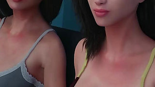 Stepmom Sex and Some Grinding - Away From Home #26 Animated Sex Game