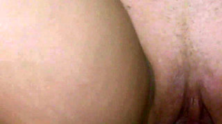 Roommate Comes to Share My Bed, Leaves with a Big Mess on Her Pussy