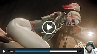 Harley Reverse Riding, Harley Gets Fucked in Her Bald Ass Pussy, Bald Pussy Silent Hill Nurse Riding