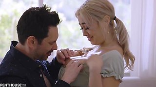 College Cutie Chloe Surreal with Stepdad