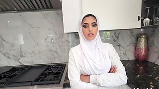 Aubrey Babcock and Sophia Leone in hot threesome action