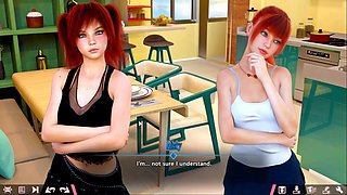 Anime love next door unfolds behind the dunes