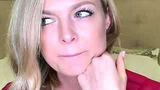 Amateur blond girl with big boobs getting fucked
