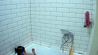 Amateur striptease and Solo masturbation