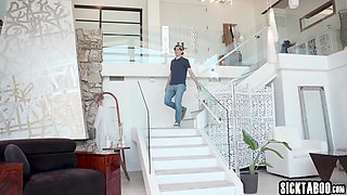 mom stepmom caught stepson jerking off