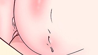 Bulma Urinated in the Toilet and Fell - She Woke up with a Dick Right Under Her Nose! Dragon Ball Hentai Cartoon Parody!