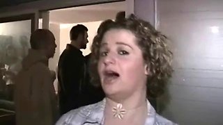 Hot slut pussy fucked hard in frat party