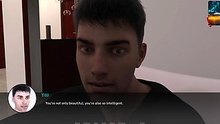 Reunion 9 - Amy and Rachel's Lesbian Fun in the Swimming Pool Caught by Lisa and Turned He Into Bisexual