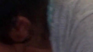 Indonesian Maid Sucks Her Boss's White Cock