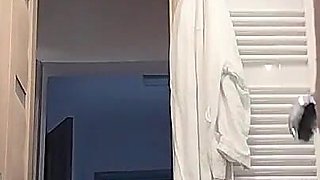 Latina with Big Ass, Hairy Pussy, Big Tits, Big Ass. Horny MILF Strips and Masturbates with Moans.