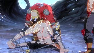 Wild hentai girl battle in public for kicks, featuring pure onyx gameplay