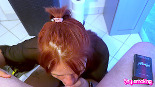 Smoking Davidoff Classic Blowjob After Showering
