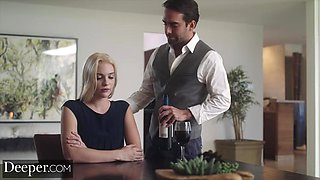 Deeper. Stunning Wife Kenna James Shows Him What is Missing: Big Ass, Blowjob  Babe Porn