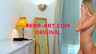 Hot babe rewards student with sex FERR-ART