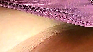 While Masturbating in the Bus a Stranger Put His Cock Inside My Panties