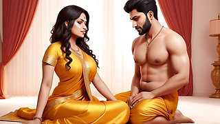 Hot Indian Desi Bhabhi Love Massage - Full Uncut Sensual Massage & Deep Romance