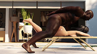 Tifa Sunbathing Time