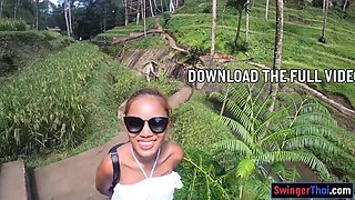 Big Booty Thai Girlfriend Garden Sex With Cherry Lee