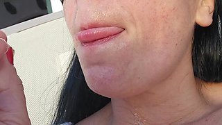 Smoking After Blowjob with Cum in My Mouths