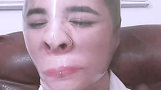 POV School Uniform Breathplay Condom After Class Friend