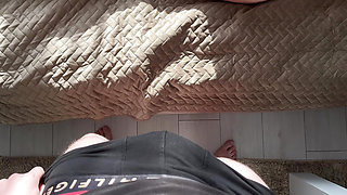 Step Sister Forgive Me for Waking You up and Cumming on You