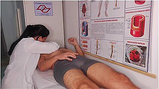 Oops... My Dick Went Up In Front Of The Nurse
