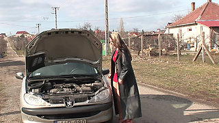 Lovely Nasty Slit of Girl Waits Wide Open for Giant Pecker