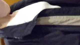 Cheating Couple POV Deep Blowjob Swallow