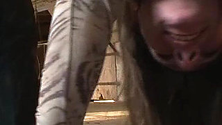 Maid with Inflated Cunt Gets Fucked with a Candle.