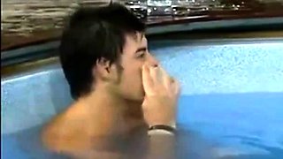 Naked Pool Party Orgy with Big-Titted Babes on Webcam