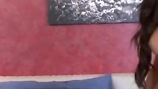Big boobed babe gets fucked from her old stepdaddy