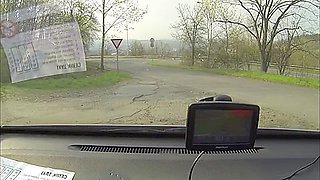 Alluring Passenger Seduced And Fucked By Taxi Driver - Alexis Crystal