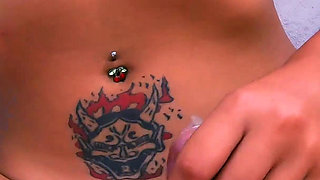 A Sexy Tattooed Schoolgirl