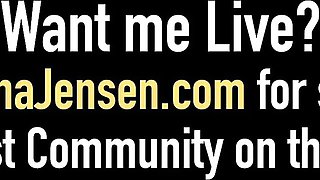 Jelena Jensen's big natural tits sex by Jelena Jensen