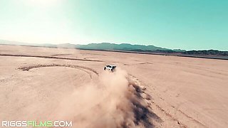 Watch vicious Tiffany Watson and Brock Cooper's action