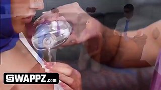 Two Cheated Muslim Milfs Take Matters Into Their Own Hands - Foursome Group Sex With Arab Housewives