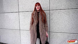 Soley Summer - Skinny Tall German Redhead Ginger Girl First Time Porn Casting