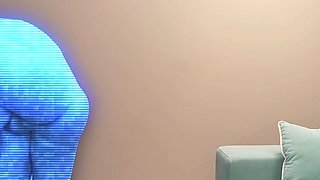 Hot Anal Threesome Moving in Space