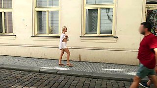 Amateur blonde teen casi james outdoor hardcore pounding