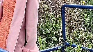 Nude in Public and Peeing