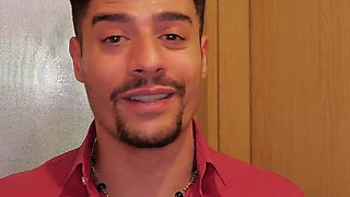 Casting with One Man and Three Girls, Huge Final Facial Cumshot