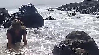 Excited for a Blowjob in the Middle of Nowhere, I Couldn't Hold Back, Long Live Nature and Sex!