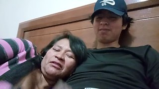 My horny mother-in-law craves my milk every day while her hubby's at work