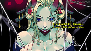 Black Maria from One Piece decided to check your anal hole (Femdom JOI)