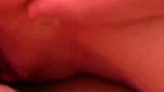 Tattooed big titted amateur gets cum in her mouth after being fucked