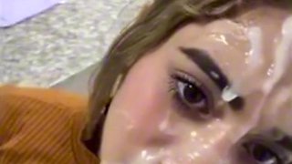 Artemis Carmina Takes 3 Monster Facials - Ashley Young babe(2K)60fps - Ashley gracie